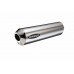 Under Seat Oval Titanium Mufflers